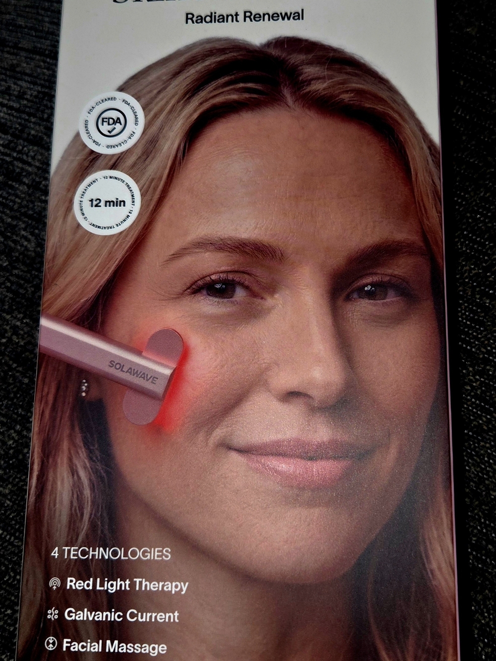 Solawave 4-1 Red Light Skincare Wand NWT
